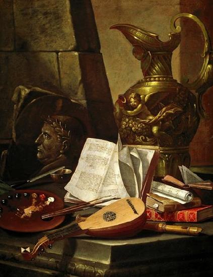 Cristoforo Munari Allegoria delle arti Sweden oil painting art